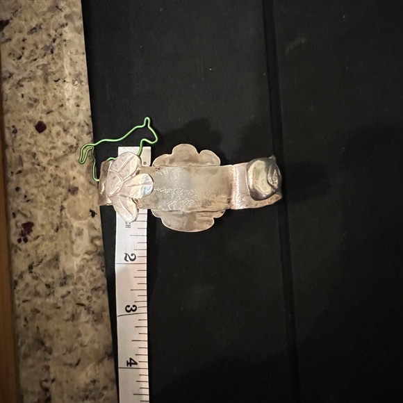 Bill Kirkham Agate Sterling Silver Cuff Bracelet - Picture 6 of 9